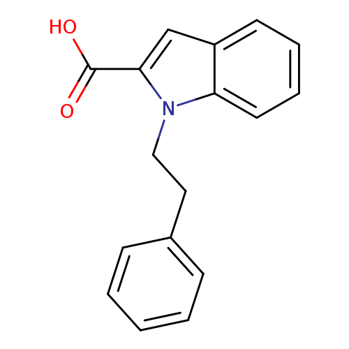 1-(2-Phenylethyl)-1H-indole-2-carboxylic acid