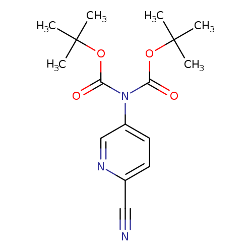 tert-Butyl N-[(tert-butoxy)carbonyl]-N-(6-cyanopyridin-3-yl)carbamate