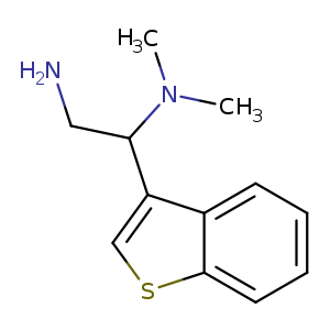 [2-amino-1-(1-benzothiophen-3-yl)ethyl]dimethylamine