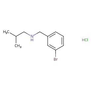 N-(3-bromobenzyl)-2-methyl-1-propanamine hydrochloride