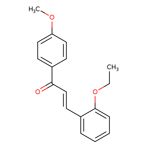 (2E)-3-(2-ethoxyphenyl)-1-(4-methoxyphenyl)prop-2-en-1-one