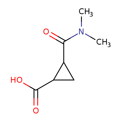 2-(Dimethylcarbamoyl)cyclopropanecarboxylic acid