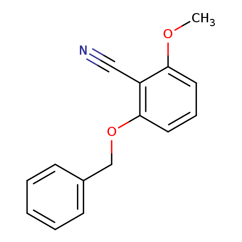 Benzonitrile, 2-methoxy-6-(phenylmethoxy)-