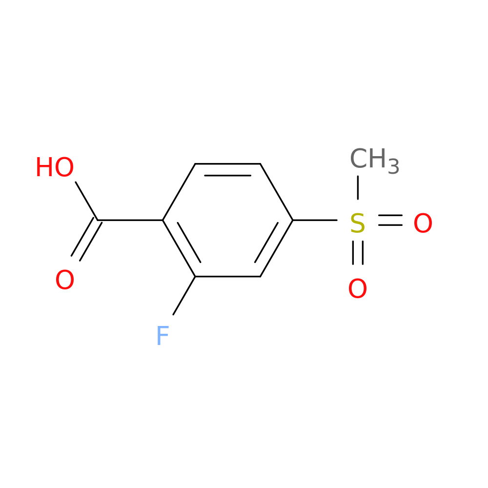 2-Fluoro-4-(methylsulfonyl)benzoic acid