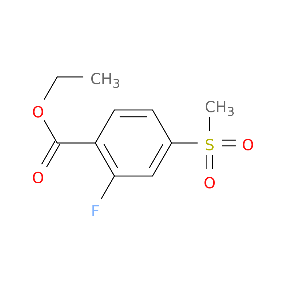 Ethyl 2-Fluoro-4-(methylsulfonyl)benzoate