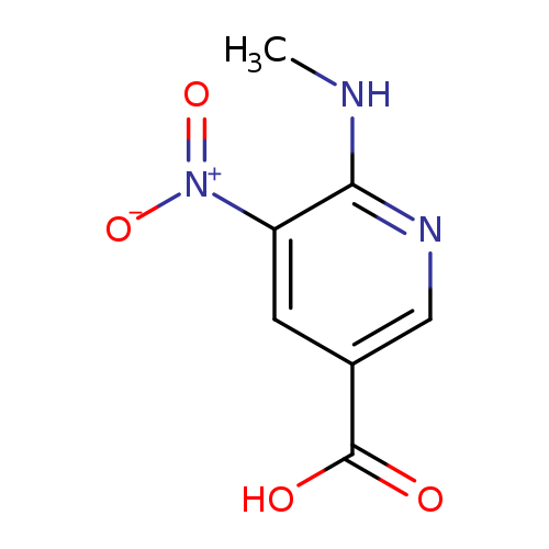 6-(methylamino)-5-nitropyridine-3-carboxylic acid