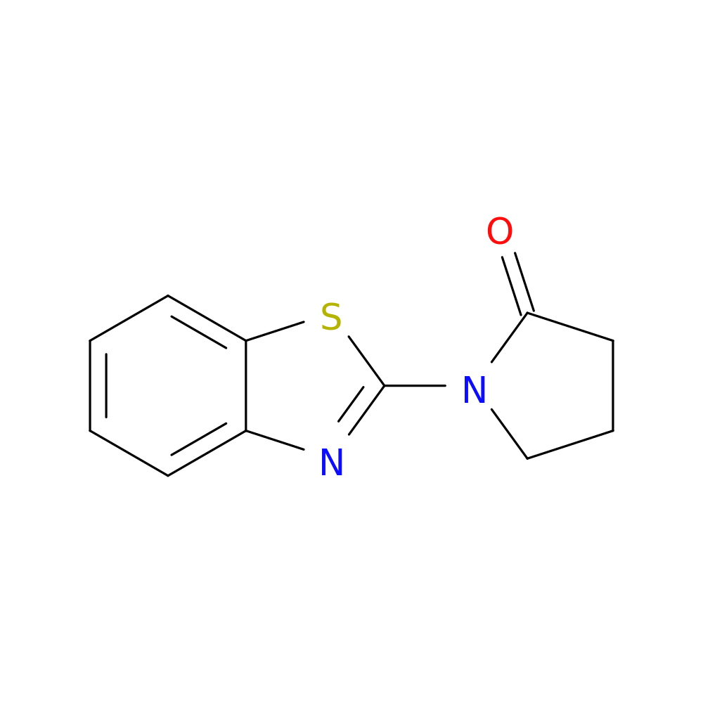 1-(Benzo[d]thiazol-2-yl)pyrrolidin-2-one