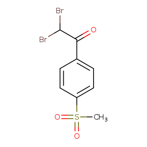 2,2-Dibromo-4’-(methylsulfonyl)acetophenone