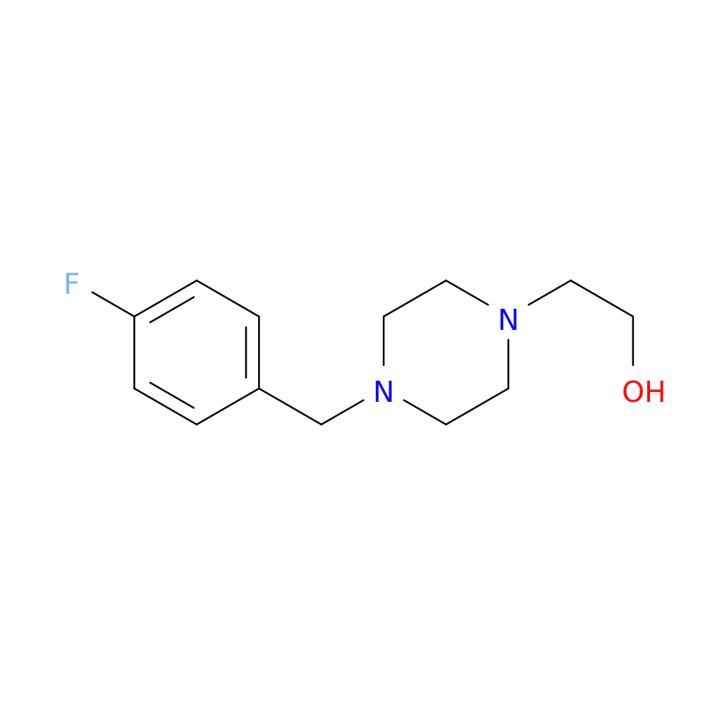 1-(4-Fluorobenzyl)-4-(2-hydroxyethyl)piperazine