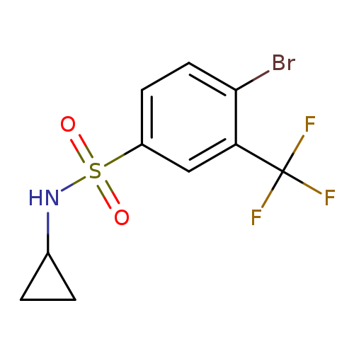 4-Bromo-N-cyclopropyl-3-(trifluoromethyl)benzenesulfonamide