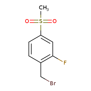 1-(Bromomethyl)-2-fluoro-4-(methylsulfonyl)benzene