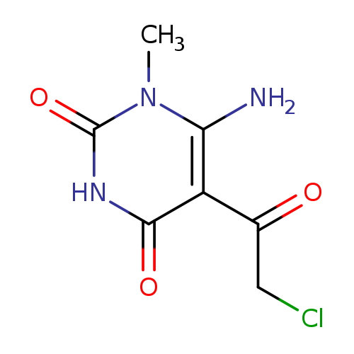 6-Amino-5-(2-chloroacetyl)-1-methylpyrimidine-2,4(1H,3H)-dione