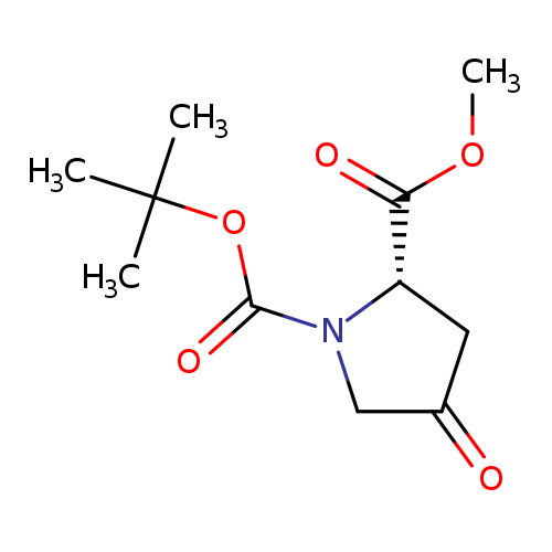 1,2-Pyrrolidinedicarboxylic acid, 4-oxo-, 1-(1,1-dimethylethyl) 2-methyl ester, (2S)-