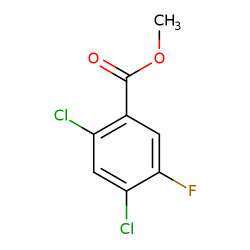 Benzoic acid, 2,4-dichloro-5-fluoro-, methyl ester