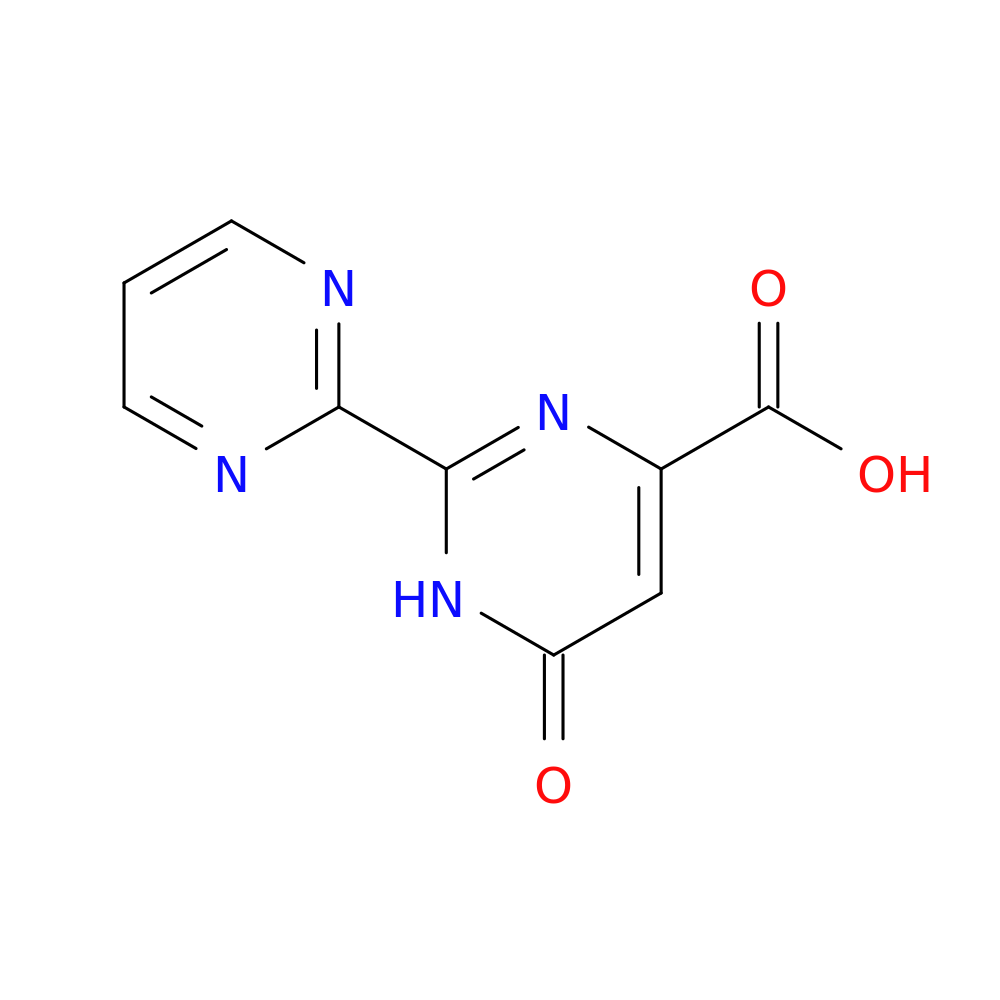 6-Hydroxy-2-(pyrimidin-2-yl)pyrimidine-4-carboxylic acid