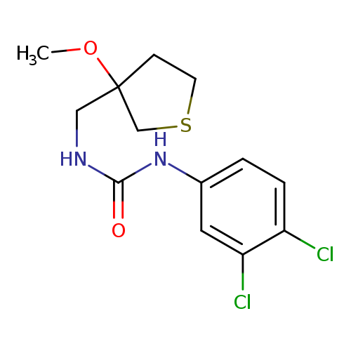 1-(3,4-dichlorophenyl)-3-[(3-methoxythiolan-3-yl)methyl]urea