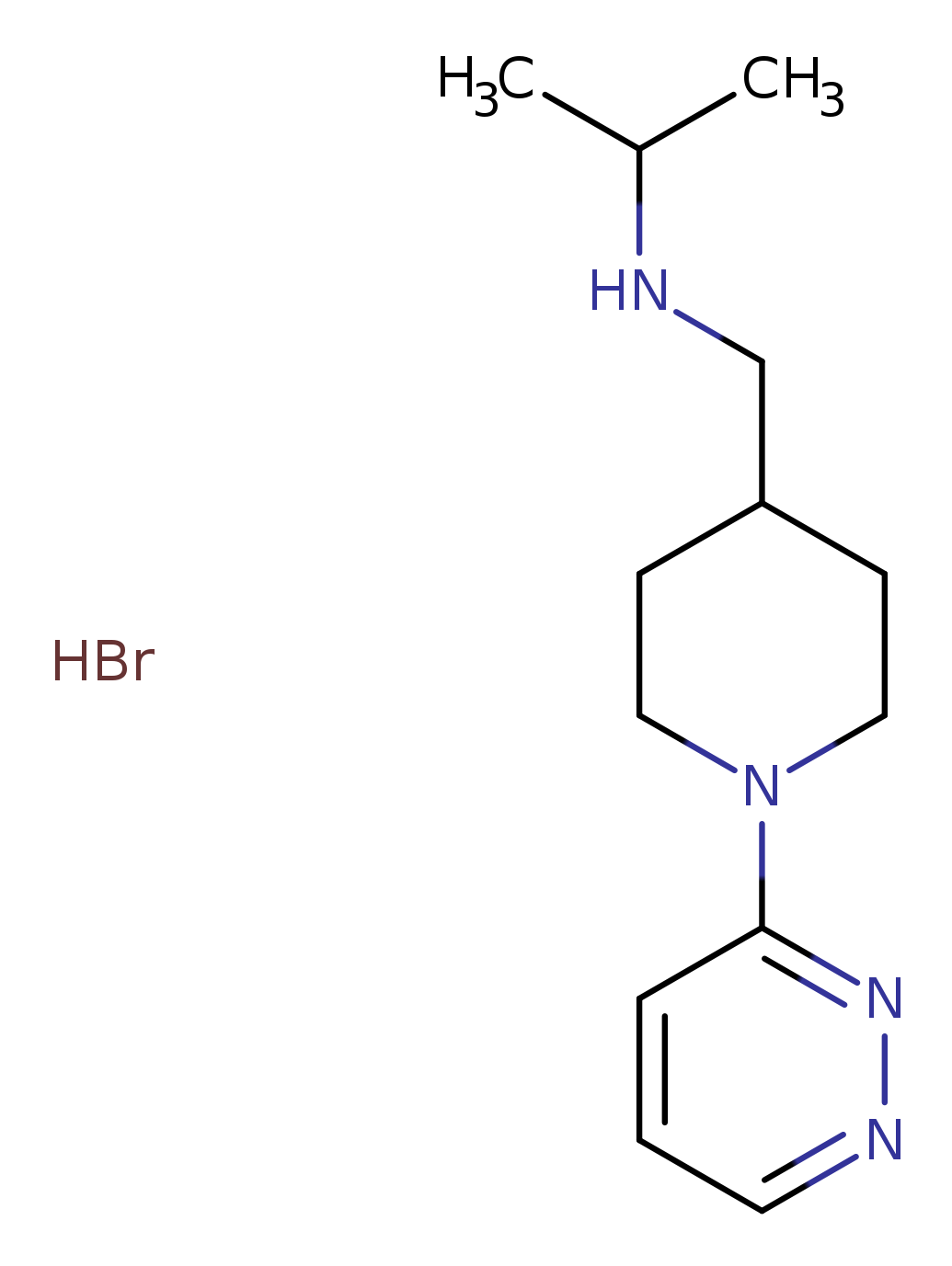 (propan-2-yl)({[1-(pyridazin-3-yl)piperidin-4-yl]methyl})amine hydrobromide