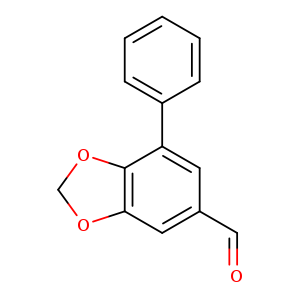 7-phenyl-1,3-dioxaindane-5-carbaldehyde