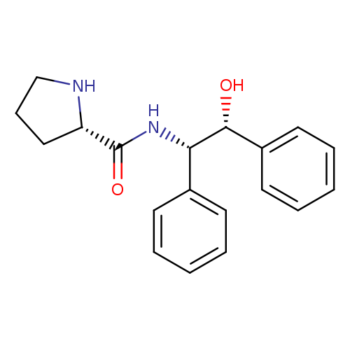 (2S)-N-[(1S,2R)-2-Hydroxy-1,2-diphenylethyl]-2-pyrrolidinecarboxamide