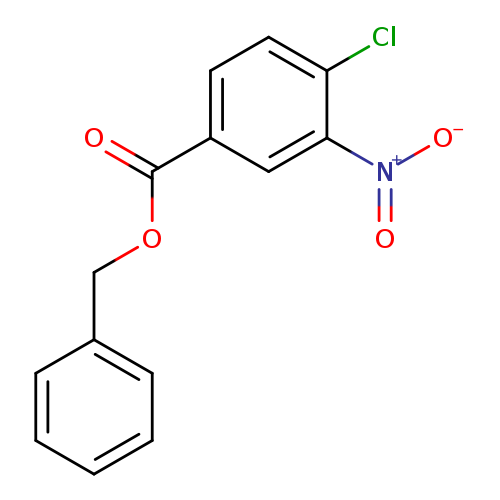 Benzoic acid, 4-chloro-3-nitro-, phenylmethyl ester