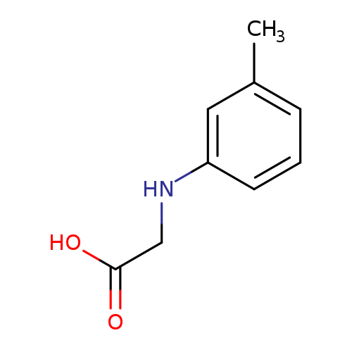 [(3-Methylphenyl)amino]acetic acid