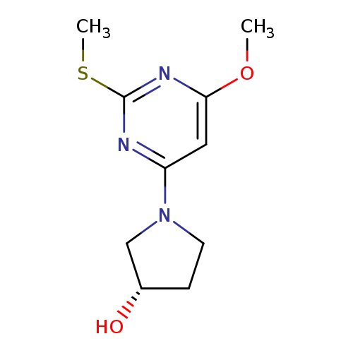 (S)-1-(6-Methoxy-2-methylsulfanyl-pyrimidin-4-yl)-pyrrolidin-3-ol