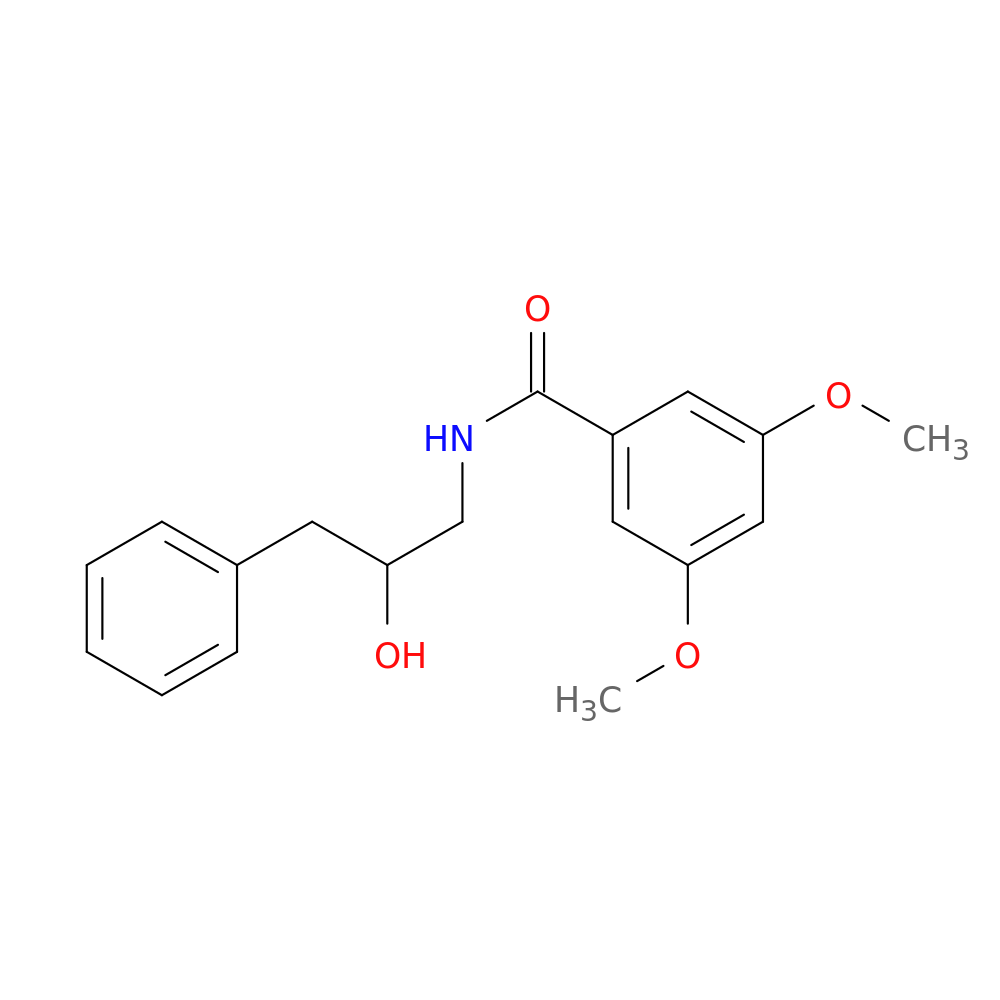 N-(2-hydroxy-3-phenylpropyl)-3,5-dimethoxybenzamide