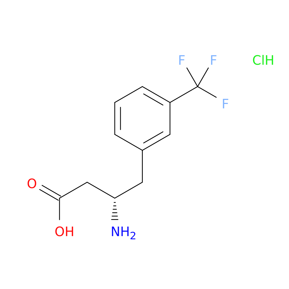(S)-3-Amino-4-(3-trifluoromethylphenyl)butanoic acid hydrochloride