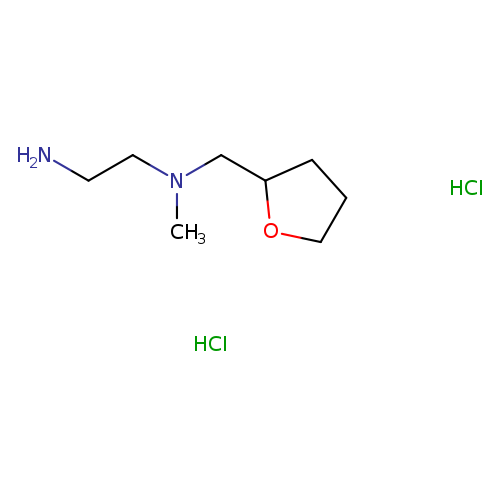 (2-aminoethyl)(methyl)(oxolan-2-ylmethyl)amine dihydrochloride