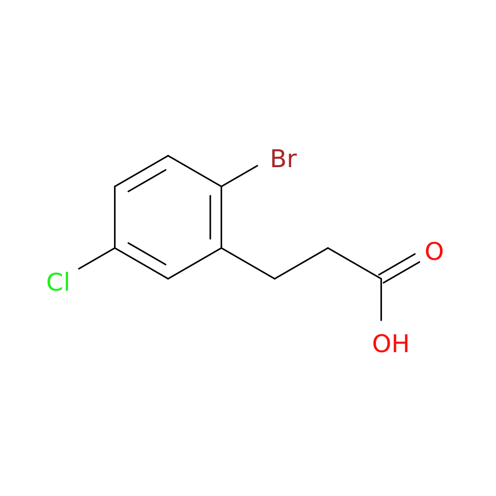 3-(2-Bromo-5-chlorophenyl)propanoic acid