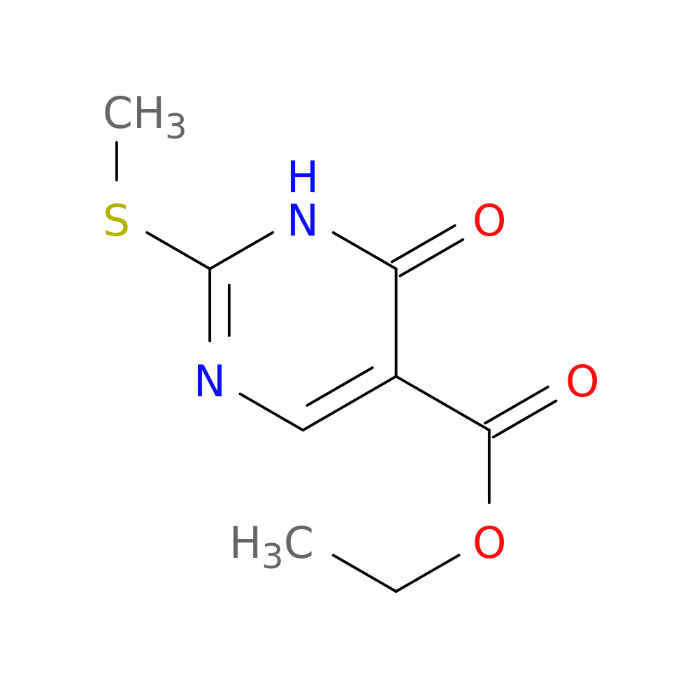 Ethyl 2-(methylthio)-6-oxo-1,6-dihydropyrimidine-5-carboxylate