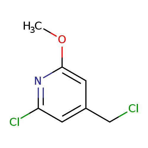 2-Chloro-4-(chloromethyl)-6-methoxypyridine