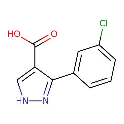 5-(3-Chlorophenyl)-1H-pyrazole-4-carboxylic acid