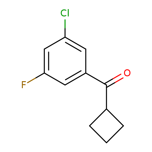 3-CHLORO-5-FLUOROPHENYL CYCLOBUTYL KETONE
