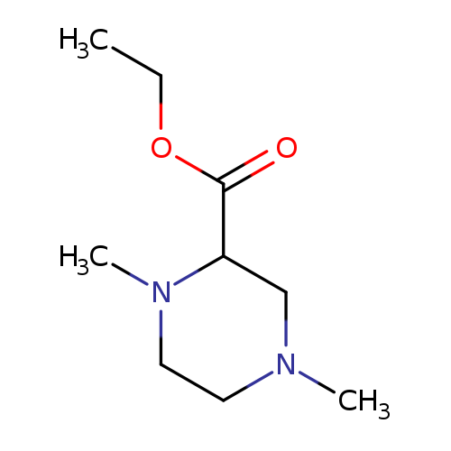 Ethyl 1,4-dimethylpiperazine-2-carboxylate