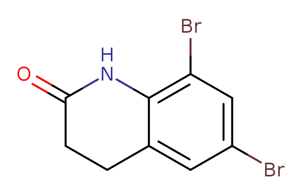 6,8-Dibromo-3,4-dihydroquinolin-2(1H)-one