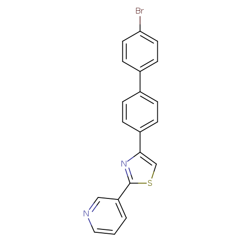 4-(4'-Bromo-4-biphenylyl)-2-(3-pyridyl)thiazole