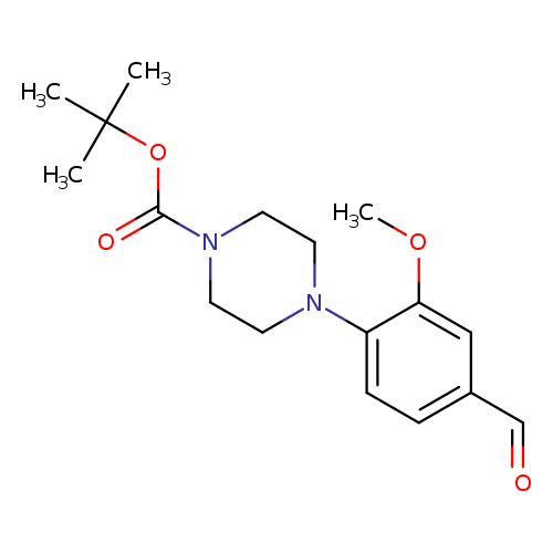 TERT-BUTYL4-(4-FORMYL-2-METHOXYPHENYL)PIPERAZINE-1-CARBOXYLATE