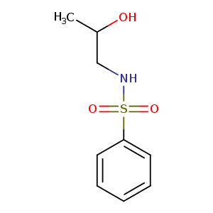 N-(2-Hydroxypropyl)benzenesulphonamide