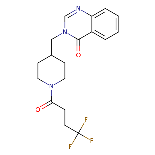 3-{[1-(4,4,4-trifluorobutanoyl)piperidin-4-yl]methyl}-3,4-dihydroquinazolin-4-one