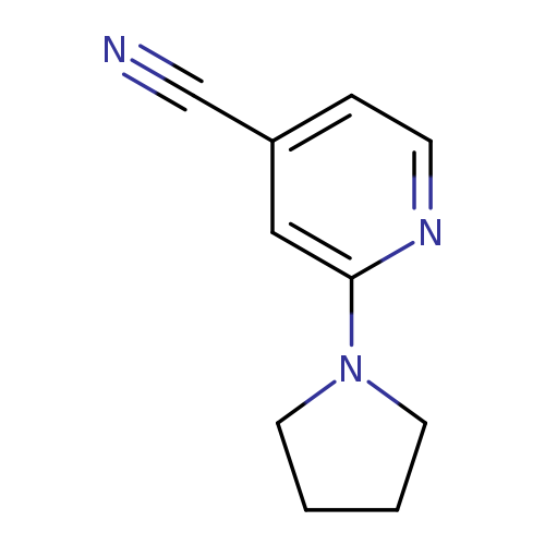 2-Pyrrolidinoisonicotinonitrile