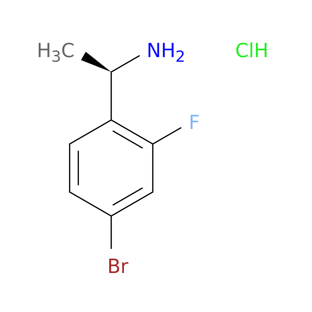 (R)-1-(4-Bromo-2-fluorophenyl)ethanamine hydrochloride