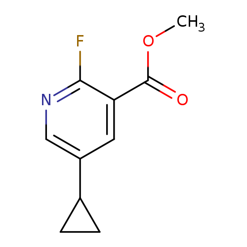 Methyl5-cyclopropyl-2-fluoronicotinate