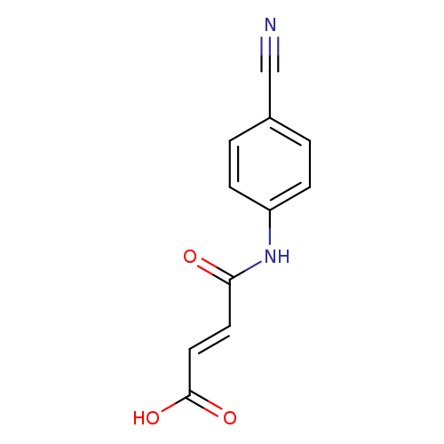(2E)-4-[(4-cyanophenyl)amino]-4-oxobut-2-enoic acid