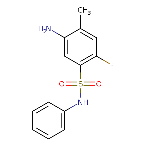 5-amino-2-fluoro-4-methyl-N-phenylbenzene-1-sulfonamide