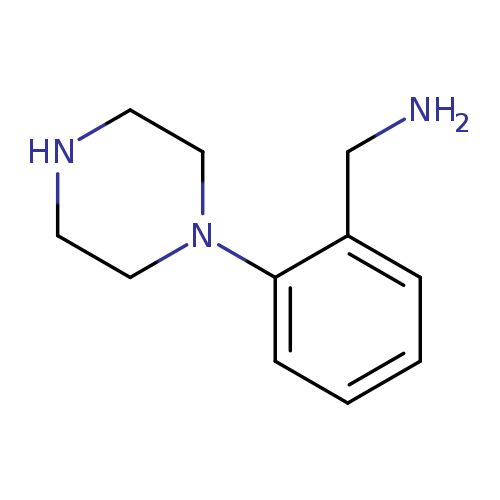 Benzenemethanamine, 2-(1-piperazinyl)-