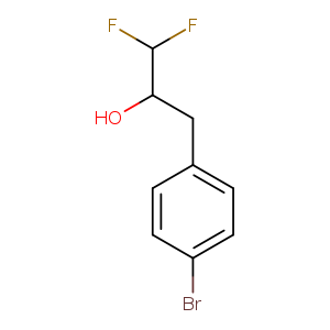 3-(4-bromophenyl)-1,1-difluoropropan-2-ol