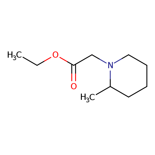 Ethyl (2-methylpiperidin-1-yl)acetate
