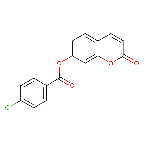 2-oxo-2H-chromen-7-yl 4-chlorobenzoate