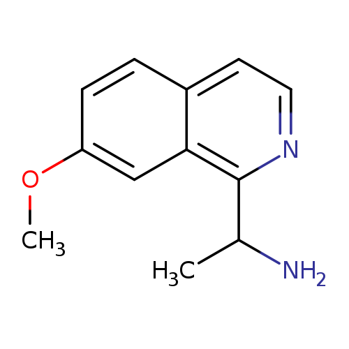 1-(7-methoxyisoquinolin-1-yl)ethan-1-amine